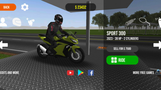 اسکرین شات بازی Moto Wheelie 3D 7