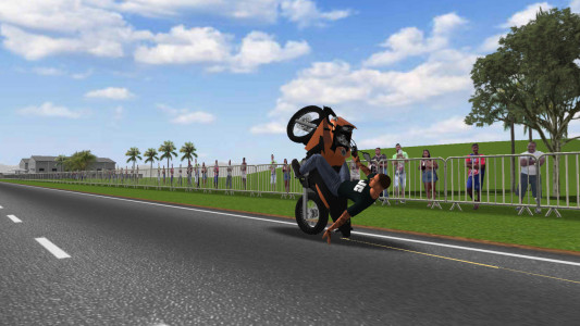 اسکرین شات بازی Moto Wheelie 3D 1