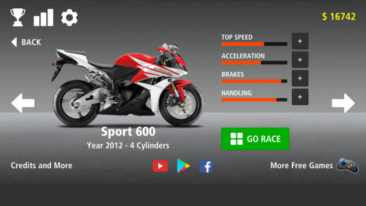 اسکرین شات 6 بازی Traffic Motos
