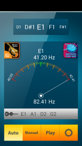 اسکرین شات برنامه Metronome & Tuner 5