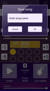 اسکرین شات برنامه Perfect Metronome 4