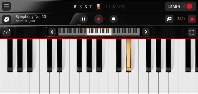اسکرین شات برنامه Piano: Learn & Play Songs 1