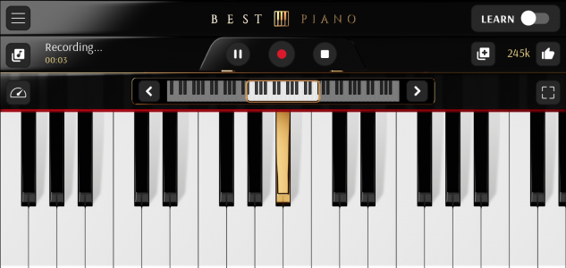 اسکرین شات برنامه Piano: Learn & Play Songs 4