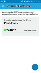 اسکرین شات 1 برنامه NetIQ Advanced Authentication