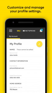 اسکرین شات برنامه Western Union Netspend Prepaid 5