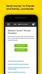 اسکرین شات برنامه Western Union Netspend Prepaid 2
