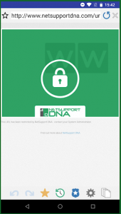 اسکرین شات برنامه NetSupport DNA Browser 1