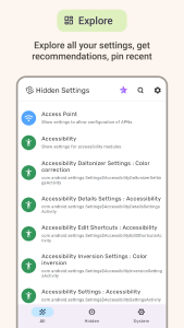 اسکرین شات 3 برنامه Settings: All Quick Access