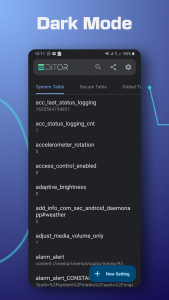اسکرین شات 7 برنامه SetEdit: Settings Editor