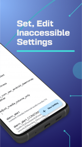 اسکرین شات برنامه SetEdit: Settings Editor 2