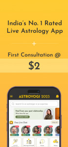 اسکرین شات برنامه Astroyogi: Online Astrology 1