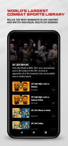 اسکرین شات برنامه UFC 4