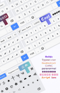 اسکرین شات برنامه Fonts Aa - Keyboard Fonts Art 2