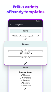 اسکرین شات 5 برنامه Letter Fonts - Stylish Text