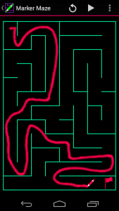 اسکرین شات بازی Marker Maze 1