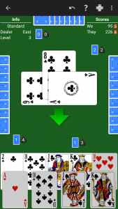 اسکرین شات بازی Spades - Expert AI 3