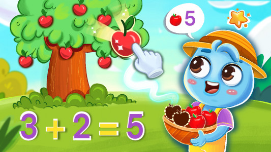 اسکرین شات بازی بازی ریاضی - آموزش اعداد و جمع و تفریق 2