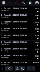 اسکرین شات 4 برنامه Neutron Audio Recorder (Eval)