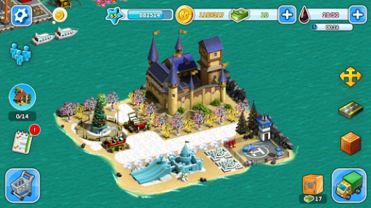 اسکرین شات بازی Eco City: new free building and town village games 3