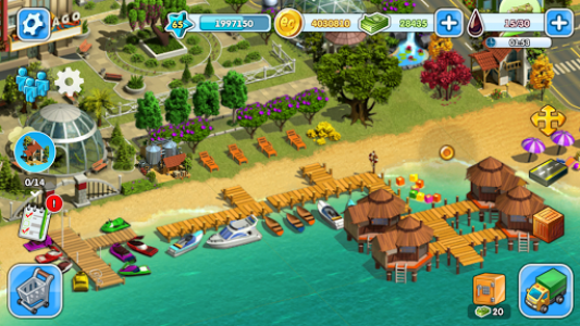 اسکرین شات بازی Eco City: new free building and town village games 7