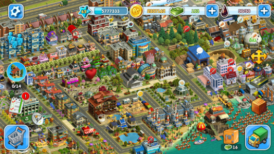 اسکرین شات بازی Eco City: new free building and town village games 2