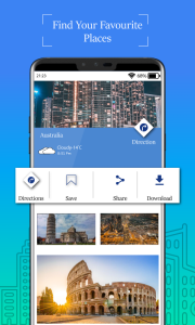 اسکرین شات 5 برنامه Voice GPS Driving Route Maps