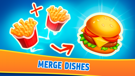 اسکرین شات بازی Merge Food - Mix dishes to dev 1