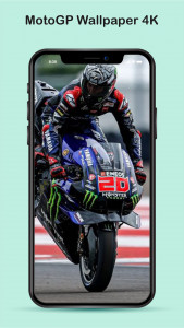 اسکرین شات برنامه MotoGP Wallpaper 4K 4