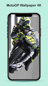 اسکرین شات برنامه MotoGP Wallpaper 4K 1