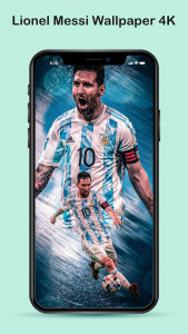 اسکرین شات 7 برنامه Lionel Messi Wallpaper 4K