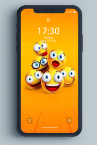 اسکرین شات برنامه Emoji Wallpaper 8