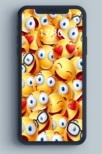 اسکرین شات برنامه Emoji Wallpaper 6