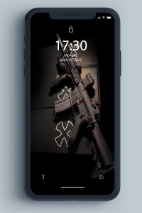 اسکرین شات برنامه Gun Wallpaper 7