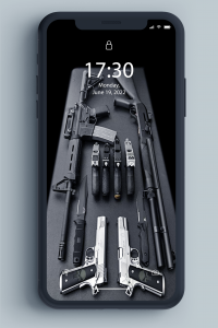 اسکرین شات برنامه Gun Wallpaper 2