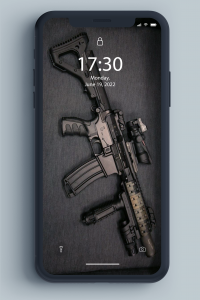 اسکرین شات برنامه Gun Wallpaper 5