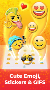 اسکرین شات برنامه Emoji Keyboard 2024 1