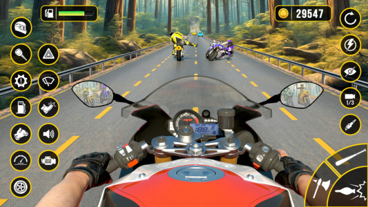 اسکرین شات 3 بازی Moto Attack Race: بازی دوچرخه