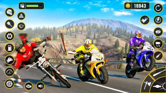 اسکرین شات 5 بازی Moto Attack Race: بازی دوچرخه