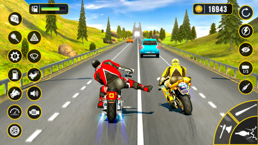 اسکرین شات بازی Bike Racing Games: Bike Attack 4