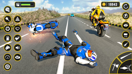 اسکرین شات 7 بازی Moto Attack Race: بازی دوچرخه