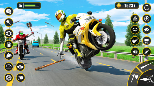 اسکرین شات 2 بازی Moto Attack Race: بازی دوچرخه