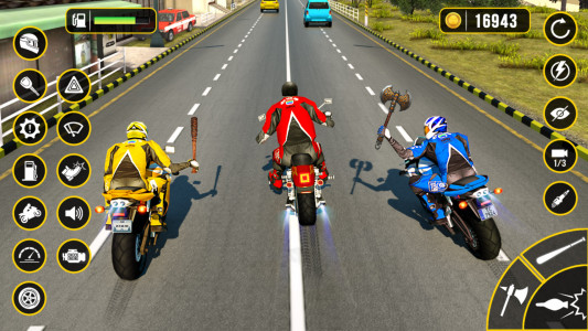 اسکرین شات 6 بازی Moto Attack Race: بازی دوچرخه