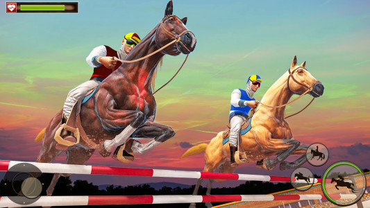 اسکرین شات بازی Horse Racing Games Horse Games 1