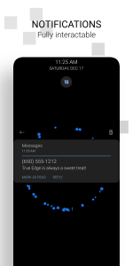 اسکرین شات 3 برنامه True Edge: Notification Buddy