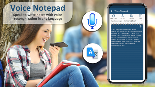 اسکرین شات برنامه Voice Notepad & Sticky Notes 8