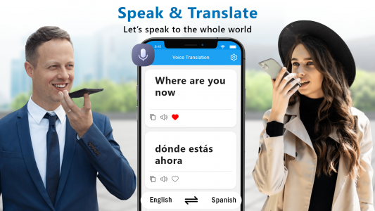 اسکرین شات برنامه Language Translator: Translate 2