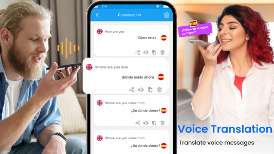 اسکرین شات برنامه AI Translate All Languages 3