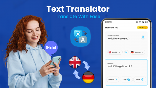 اسکرین شات 2 برنامه Language Translator: Translate