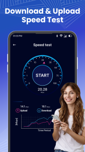 اسکرین شات 2 برنامه Wifi Speed Test - Speedtest