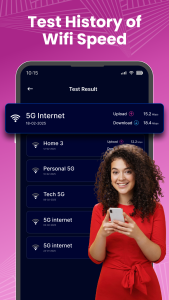 اسکرین شات 4 برنامه Wifi Speed Test - Speedtest